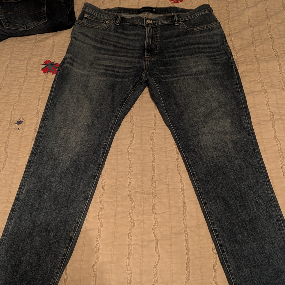 Abercrombie & Fitch Indigo Straight Jeans
